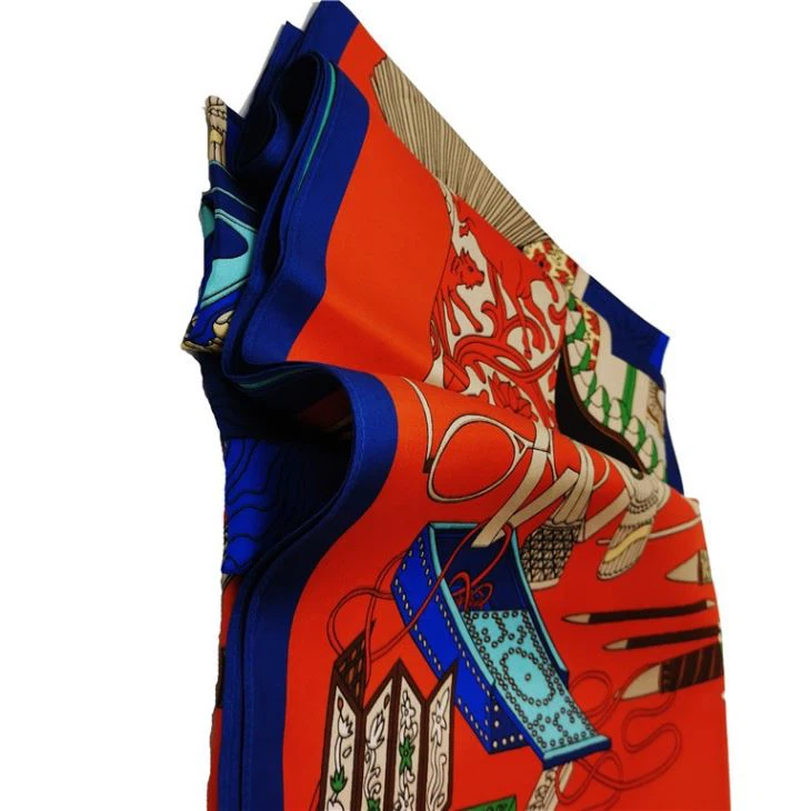 Decorative Double-sided Satin Scarf Decorative Double-sided Satin Scarf